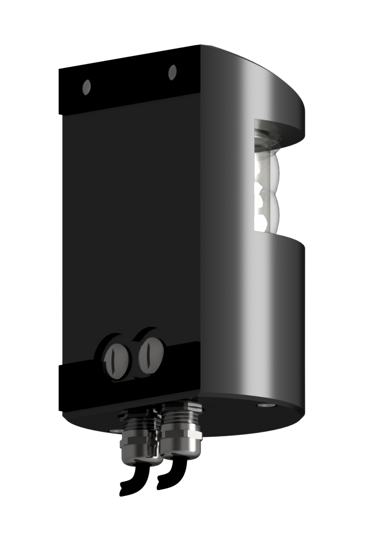 5nm 225° White, Masthead, Double, black anodized 5nm 225° White, Masthead, Double, black anodized